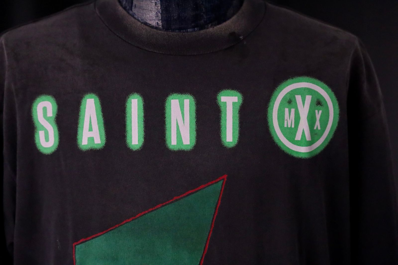 セントマイケル Tシャツ SAINT X SS TEE(SM-HR1-0000-015)BLACK