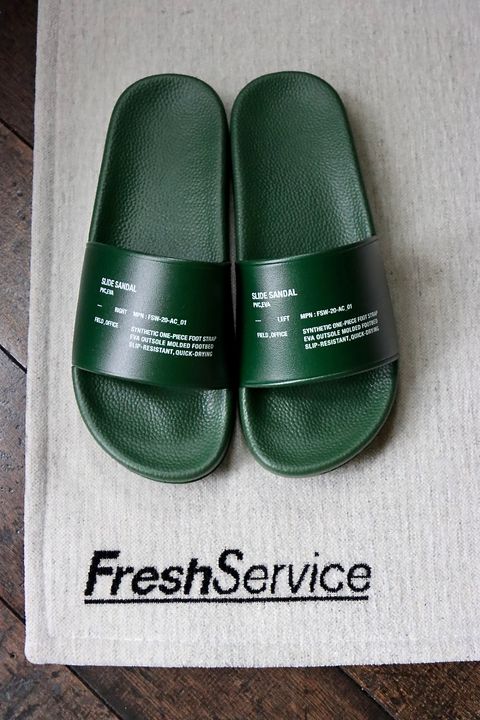 フレッシュサービスサンダル SLIDE SANDAL(GREEN)☆再入荷！