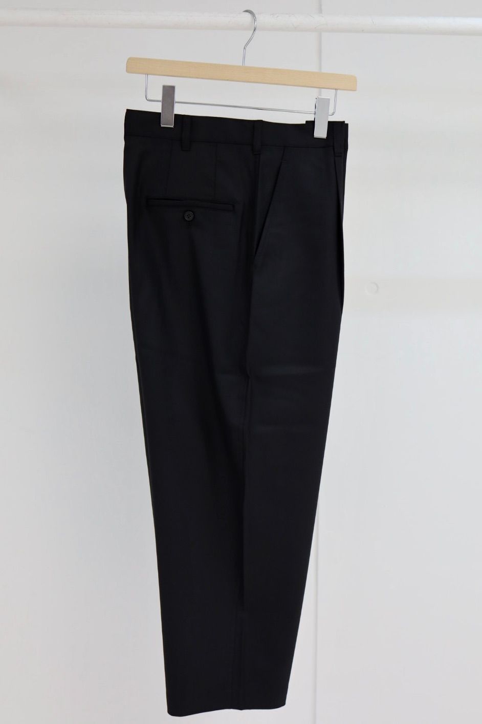 コムデギャルソンオム ウールギャバパンツ(HP-P102-051)BLACK