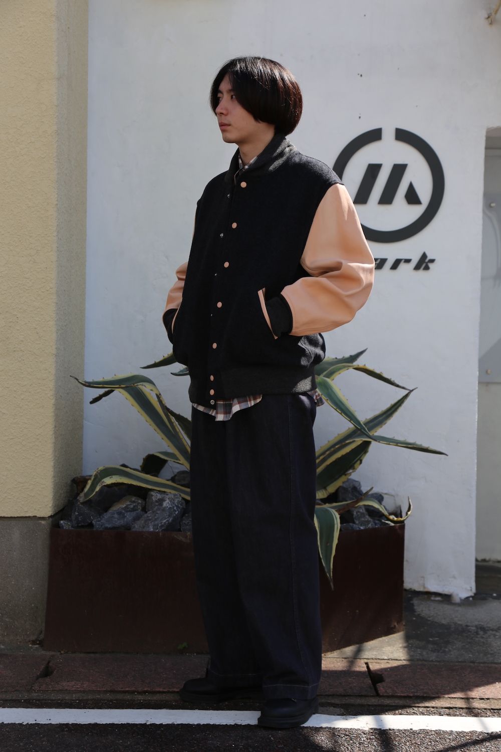 stadium jumper エンダースキーマ　hender scheme Hender Scheme stadium jumper(li-rc-stj)Style.2020.12.1