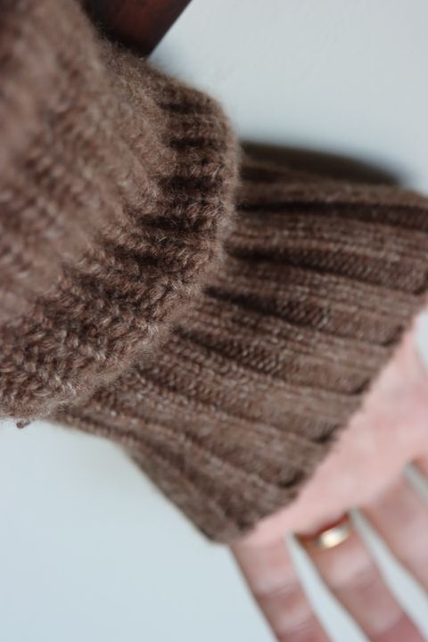 A.PRESSE Fisherman Pullover Sweater"BROWN"style.2021.12.14.