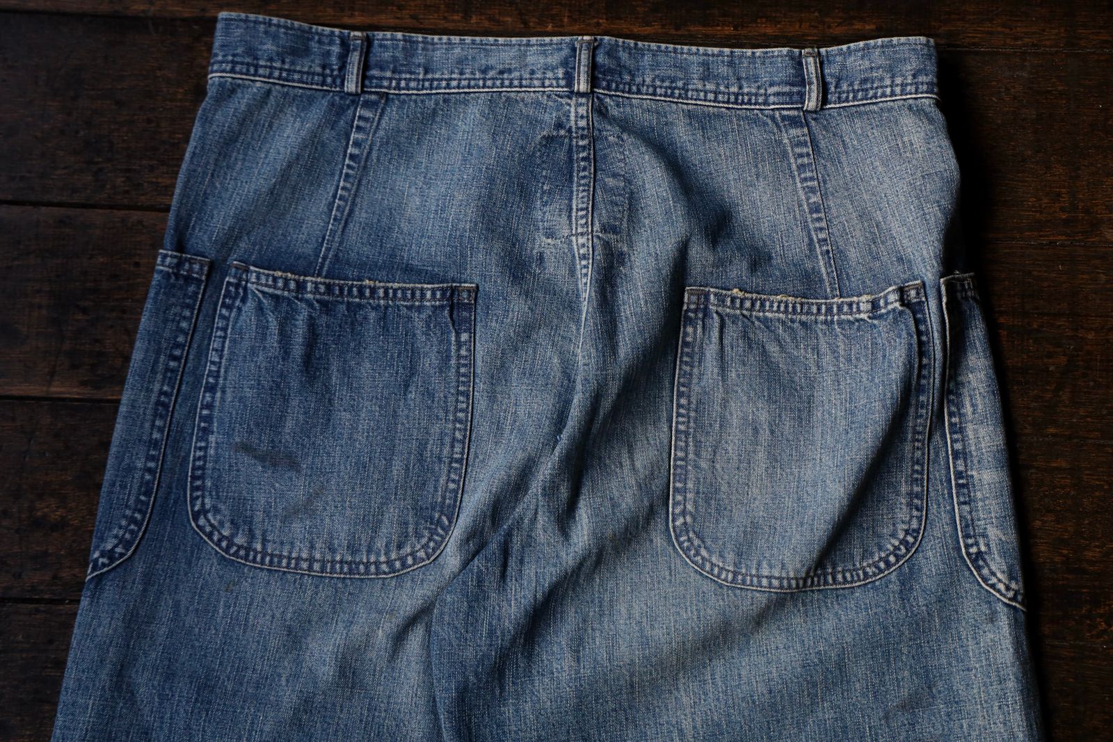 BOW WOW バウワウ USN M44 DUNGAREE TROUSERS(BW251-U4DTS)INDIGO AGING