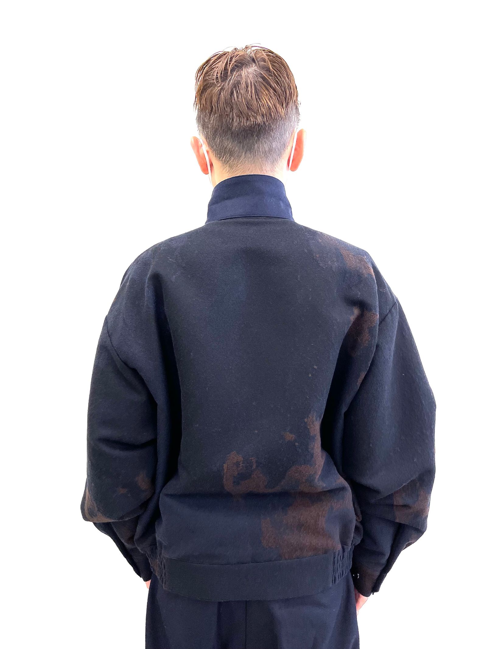 ジャケット・アウター YOKE JACQUARD LOOSED ZIP BLOUSON YOKE JACQUARD LOOSED ZIP BLOUSON