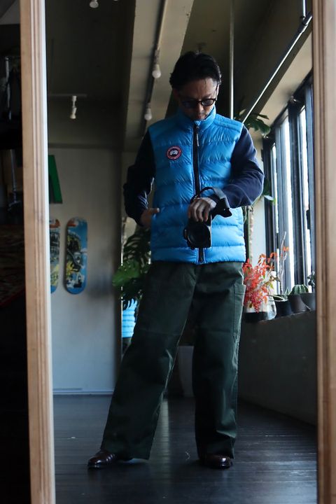 CANADA GOOSE カナダグース23SS CROFTON VESTスタイル
