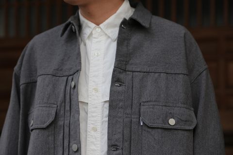 Graphpaper Colorfast Denim Blouson(GM204-30234B) style.2021.1.30.