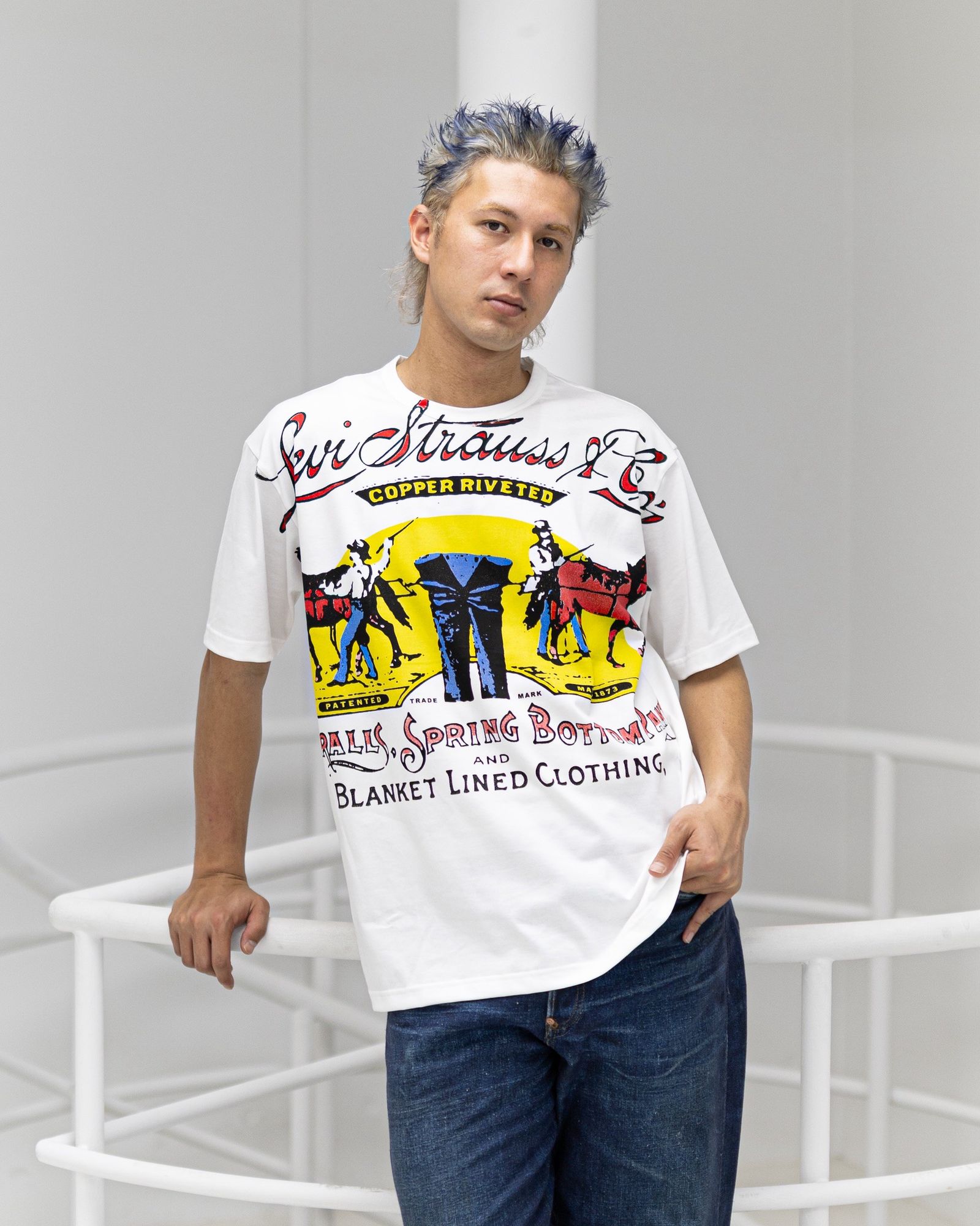eYe JUNYA WATANABE MAN Levi'sWネーム プリントTシャツ 5月14日(金)