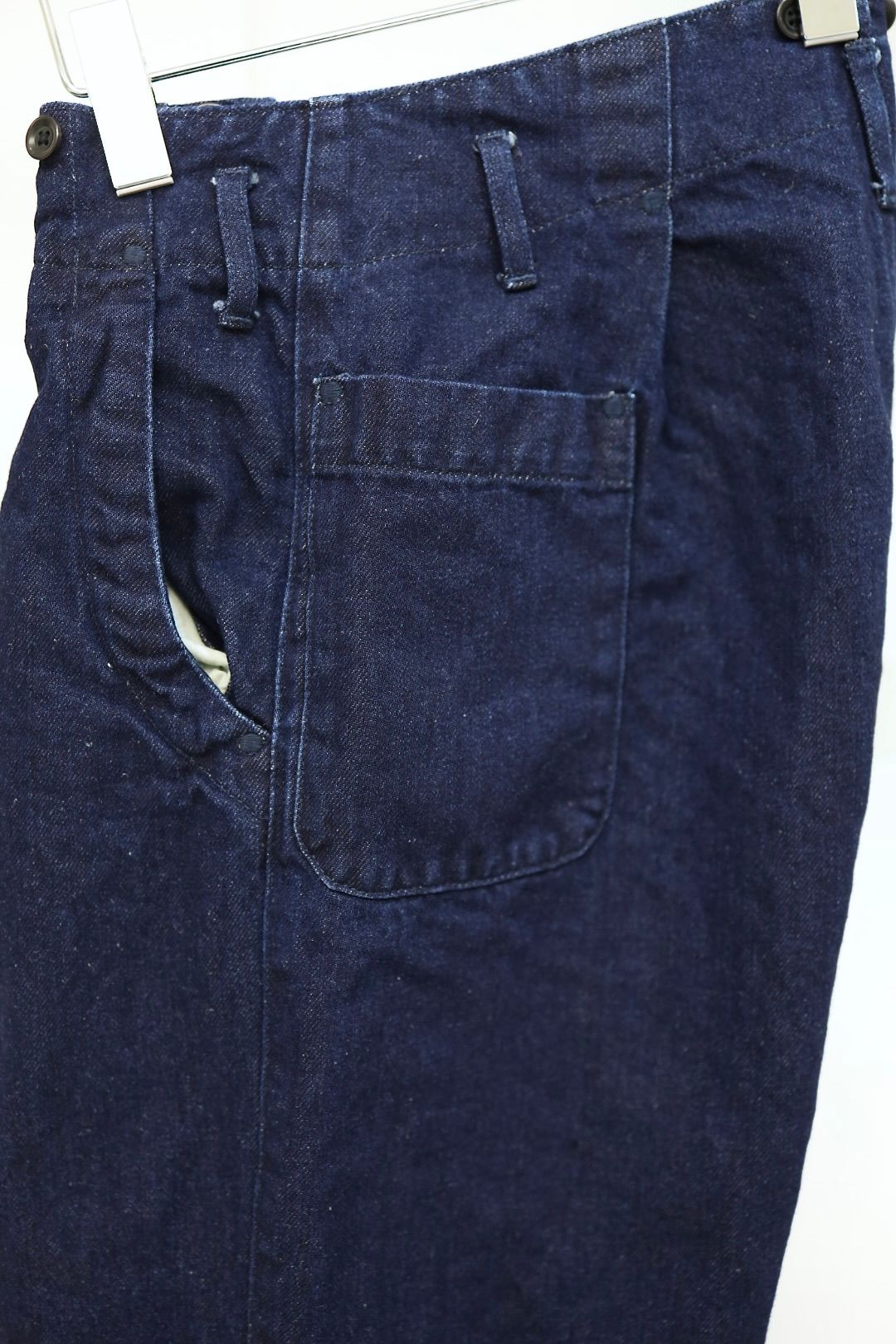 Gurank 26SS グランク コットンリネンデニムワークパンツ CL denim work pants (2620)INDIGO★新作発売！
