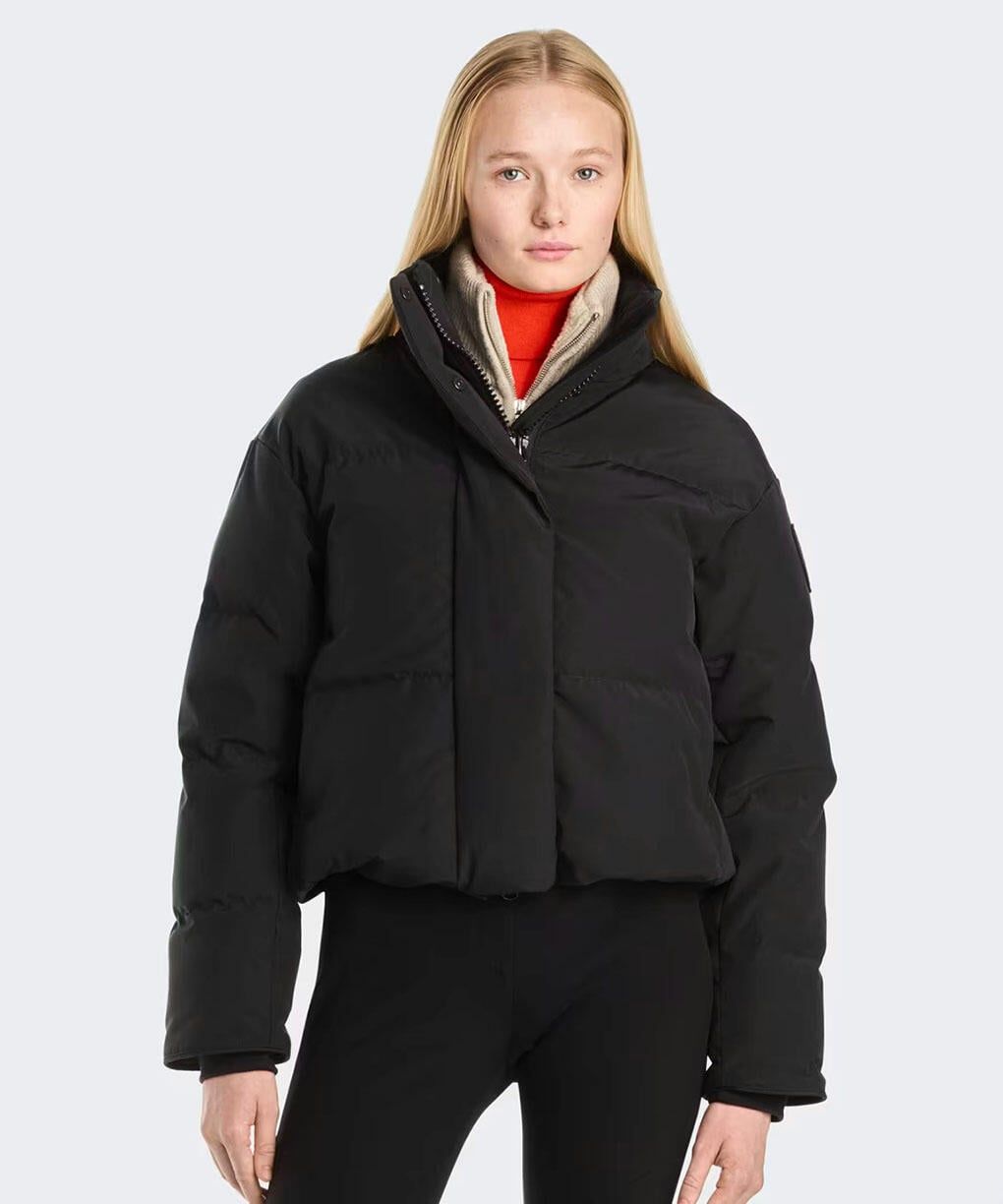 カナダグース レディース Grandview Cropped Jacket Black Label(2266WB)Black☆新作発売！