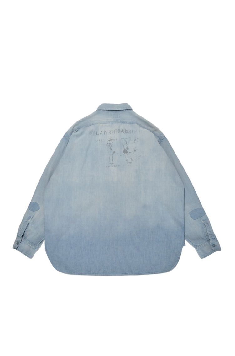 BOW WOW バウワウ USN SAILORS CHAMBRAY SHIRTS(BW242-USCS)INDIGO AGING☆11月9日(土)11:00発売！