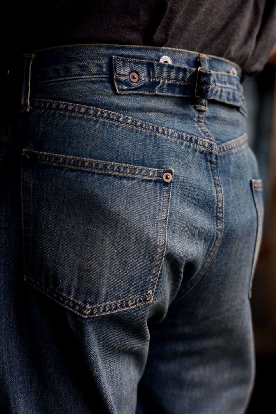 アプレッセ 2025 STYLE2 No.2 Washed Denim Pants(AP-4008)INDIGO
