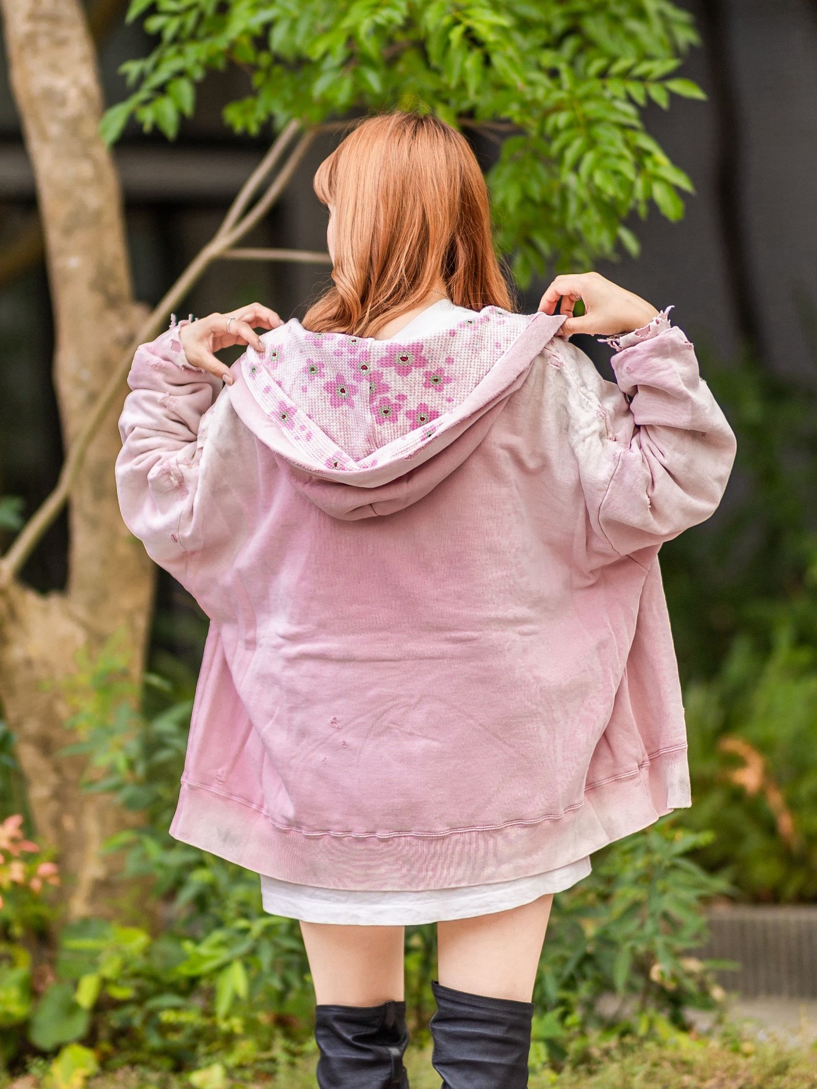 mononoke・made DOUBLE FC ZIP HOODIE/SAKURA style.2026.8.29