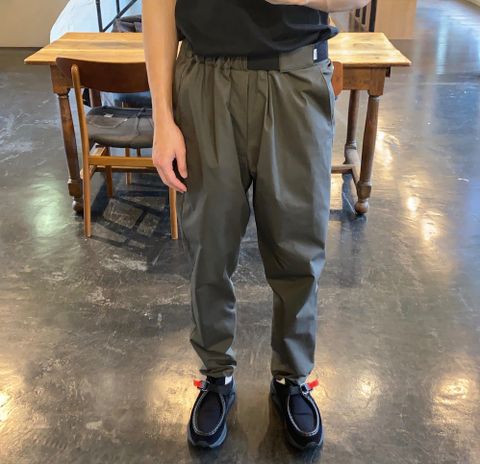 Graphpaper Stretch Typewriter Slim Chef Pants "GRAY"Style.2020.7.28.