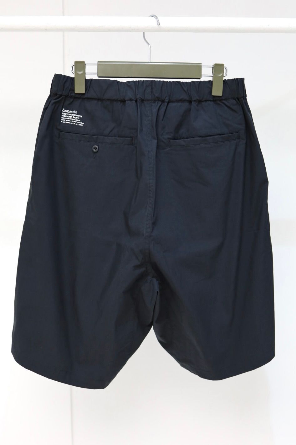 フレッシュサービス SOLOTEX® TYPEWRITER UTILITY OVER SHORTS(FSC261-40205)BLACK☆3月20日(金)発売！