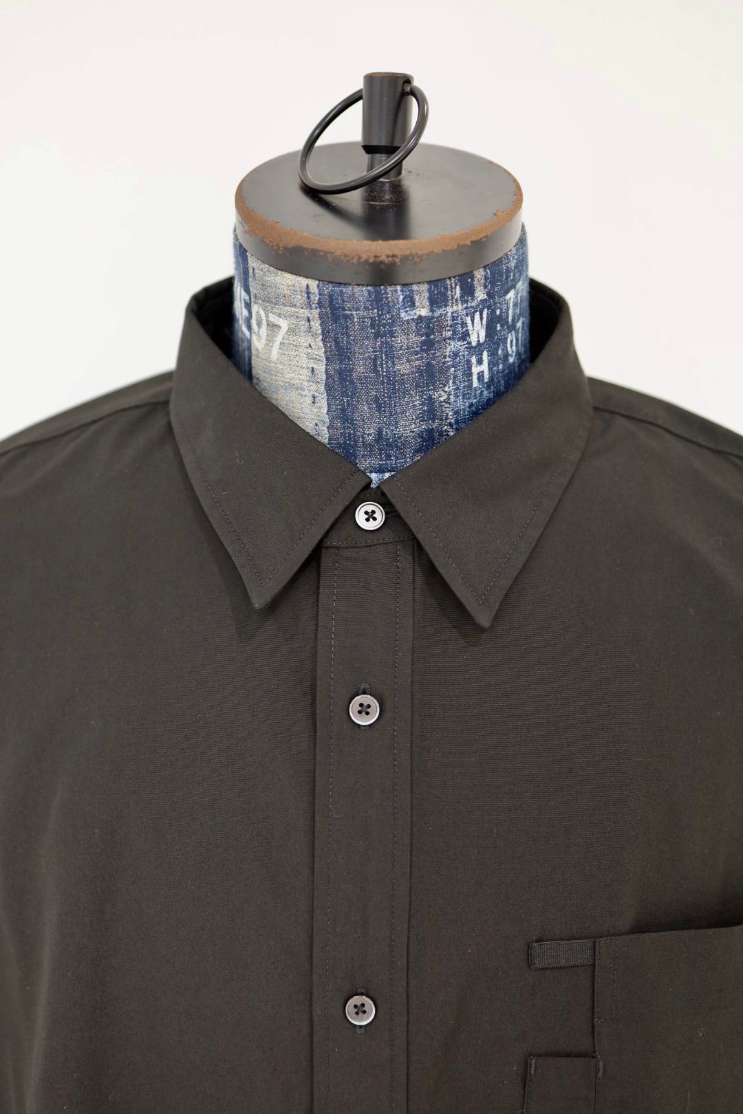 フレッシュサービス FDS SERVICE WORK REGULAR COLLAR SHIRT (FDS254-50099)BLACK