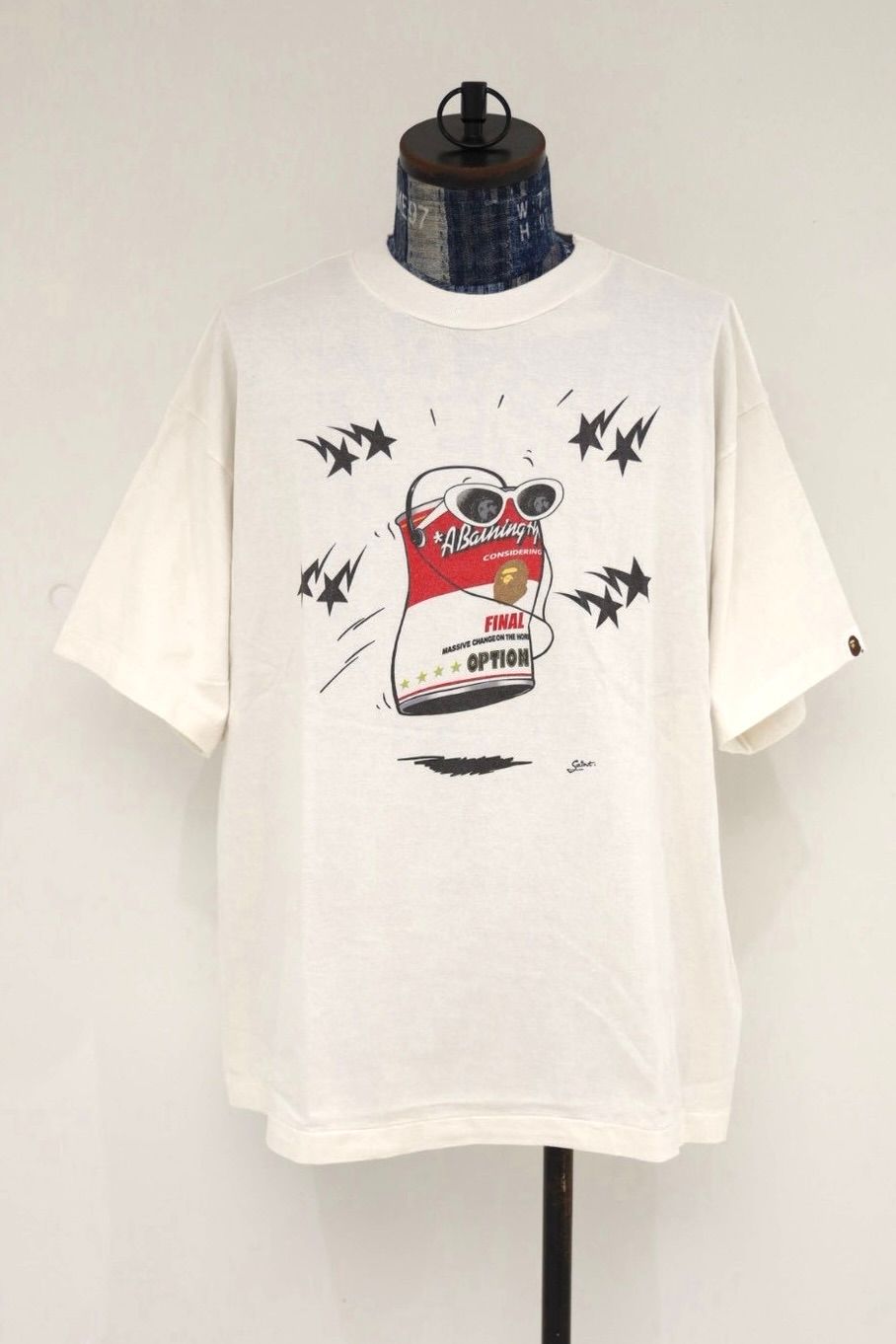 セントマイケル 26AW BAPE_SS T-SHIRT/JUMP(SM-MK1-0000-C34)WHITE☆8月22日(土)発売！