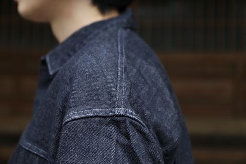 Graphpaper Colorfast Denim Jacket(GM213-30095B) style.2021.7.10.