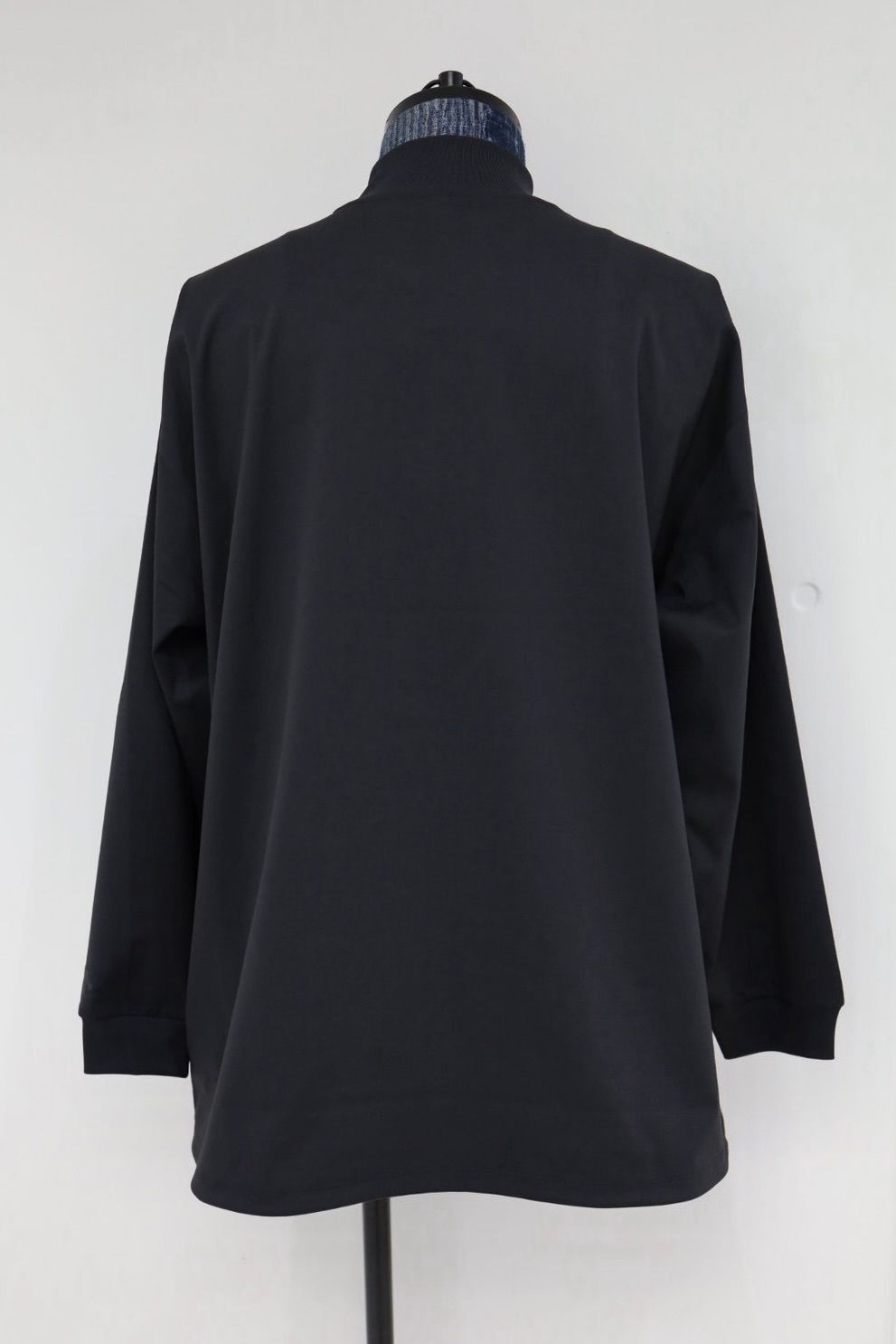 グラフペーパー DESCENTE for Graphpaper L/S Mock Neck Tee(DU263-70002)BLACK ☆10月24日(土)発売！