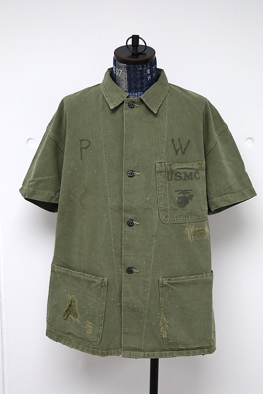 BOW WOW 26SS バウワウ PW P-41 HBT SS JK AGED(BW261-PP4HS)OD☆4月18日(土)発売！