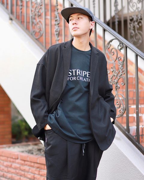 S.F.C WOOL HERRINGBONEスタイル