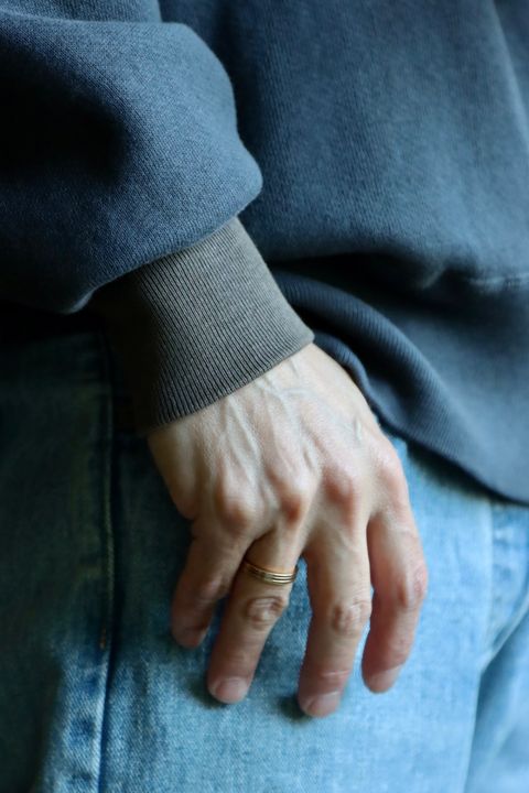 A.PRESSE Vintage Sweatshirtスタイル.2023.5.25.