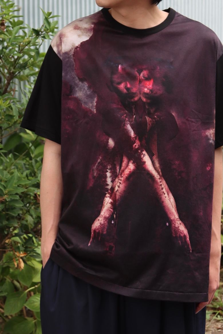 Yohji Ymamoto 新作 PRINT SHORT SLEEVE style.2022.7.10 ※7月13日(水)発売