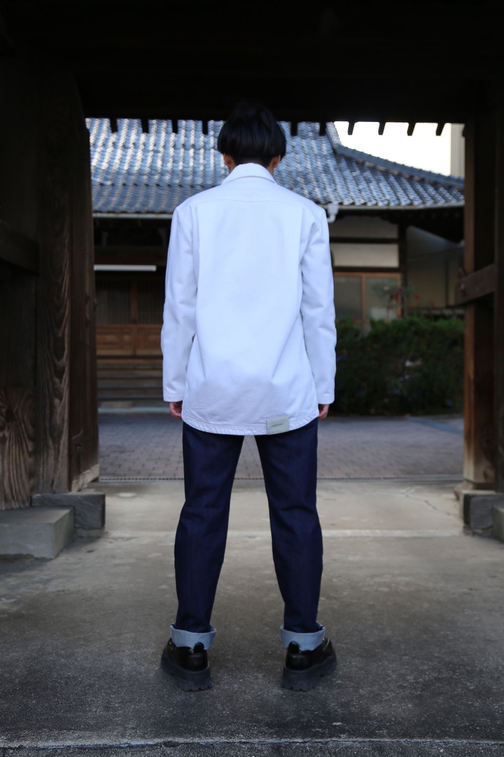 CIOTA 本藍スビンコットン13.5ozストレートデニム"NAVY" style 2020.12.25.