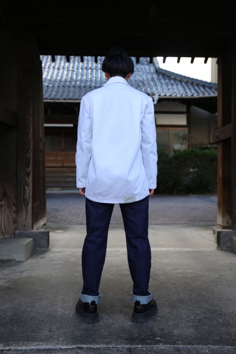 CIOTA 本藍スビンコットン13.5ozストレートデニム"NAVY" style 2020.12.25.