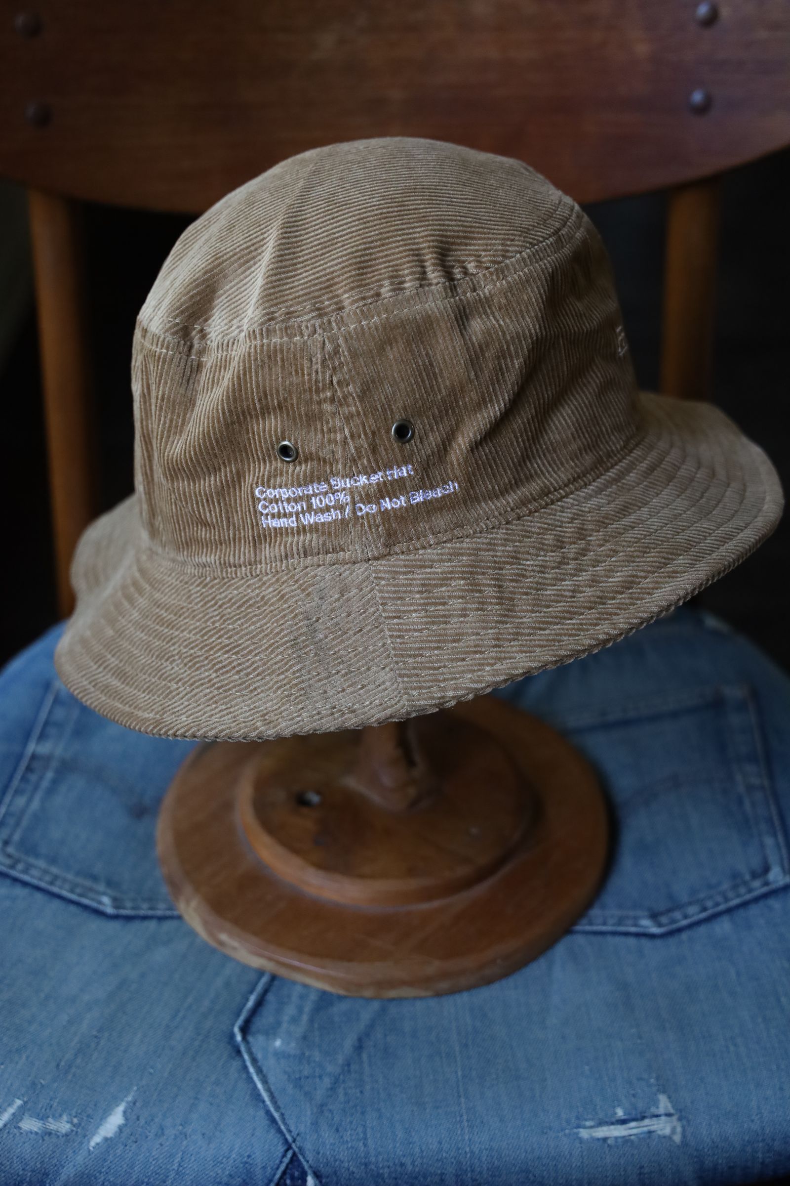 フレッシュサービス CORDUROY CORPORATE HAT(FSP243-90087B)TAN