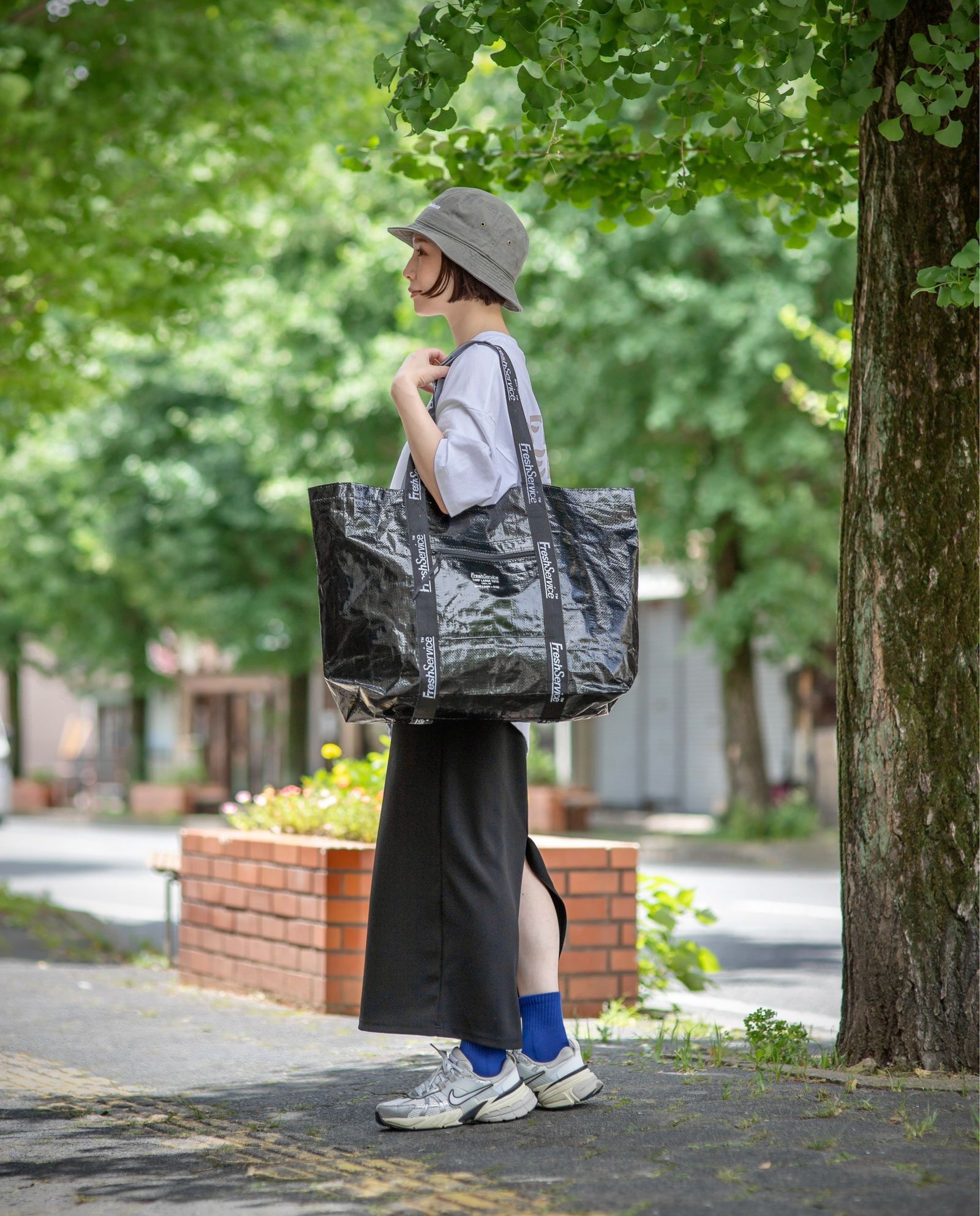 FreshService - フレッシュサービストートバッグ TARP LARGE TOTE (BLACK) | mark