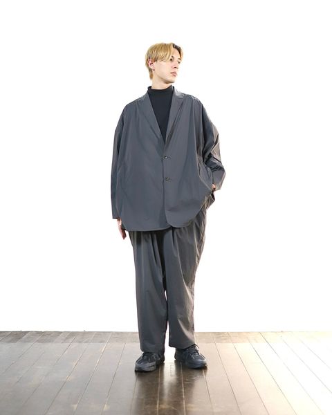 S.F.C 24SS エスエフシー 24SS NYLON SHIRT JACKET&NYLON BAGGY Style 2024.2.22