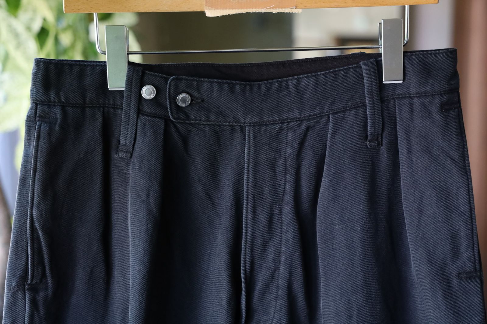 アプレッセ 2025 STYLE2 Silk Cotton WW2 British Army Trousers(25AAP-04-09)BLACK☆7月26日(土)発売！