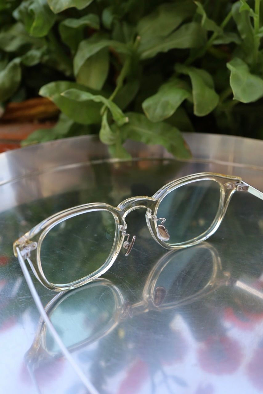 ノチノオプティカル  "JIFUSAN" #5. CITRON x SILVER × L.SMOKE GREEN(調光モデル)☆4月18日(土)再入荷！