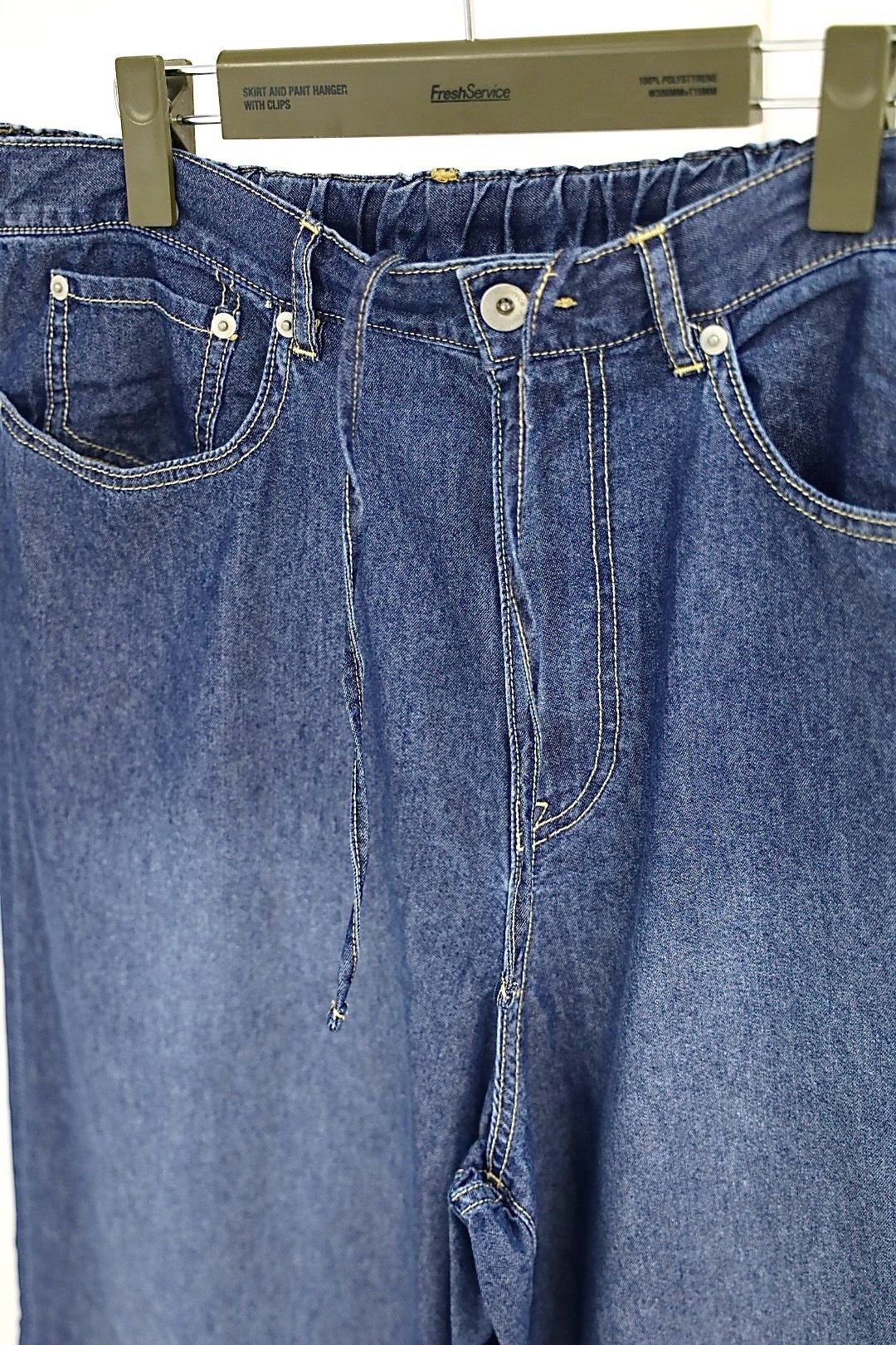 フレッシュサービス 26AW N/C TECH DENIM FIVE POCKET(FSC263-40044)DARK WASH☆9月5日(土)新作発売！