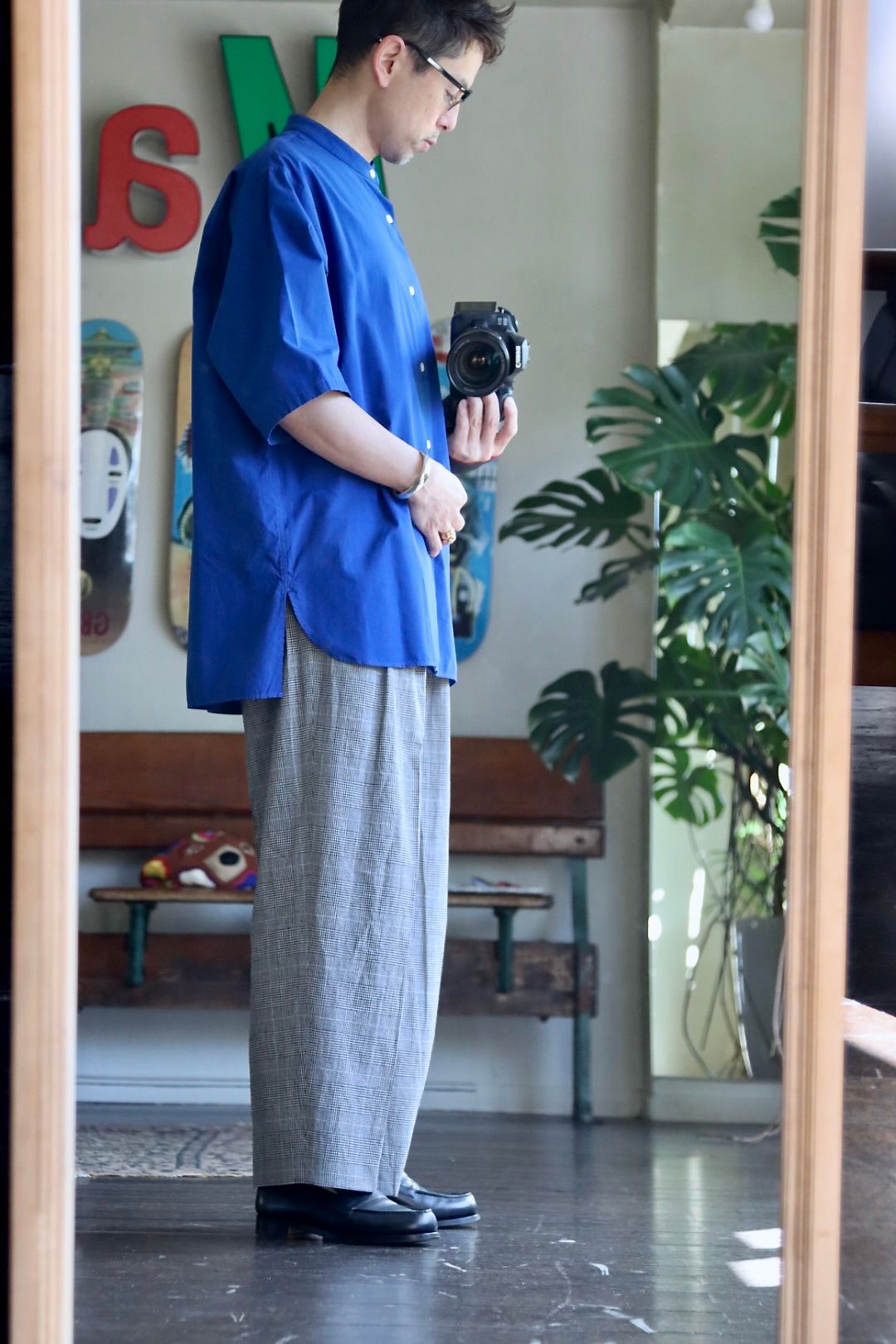 22ss アダルト オリエンテッド ローブス ストライプジャケット ADULT ORIENTED ROBES - ADULT ORIENTED ROBES(アダルト