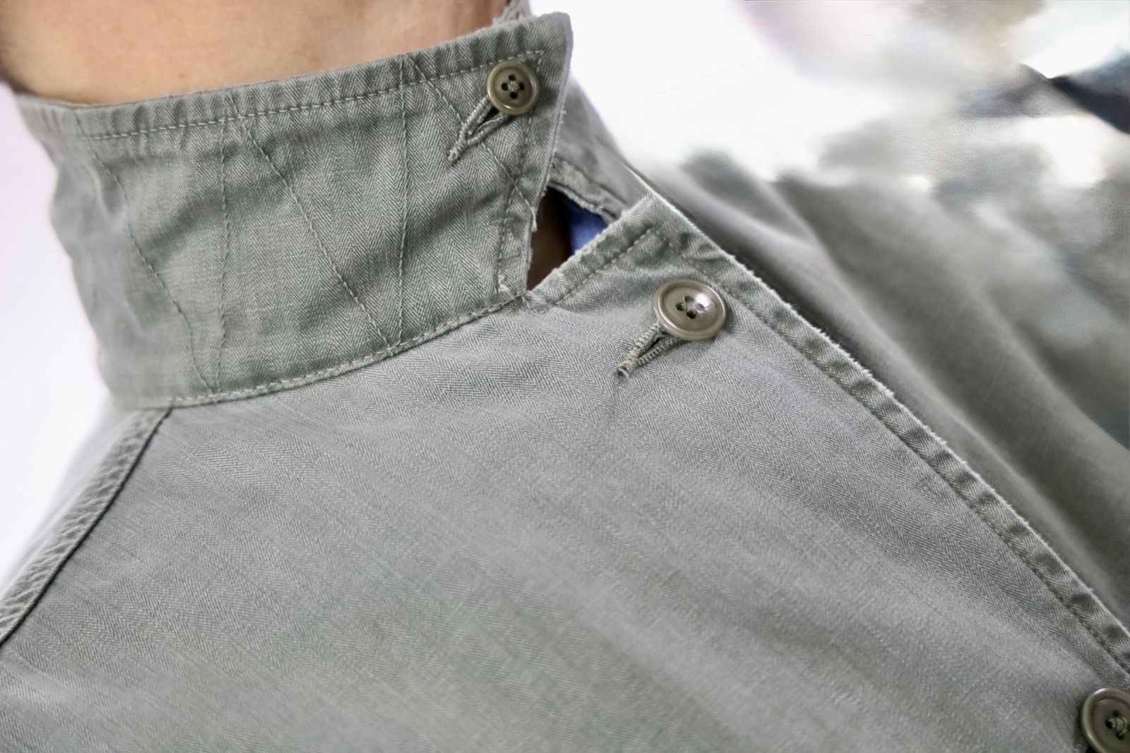 アプレッセ 2026 STYLE1 Vintage US NAVY N-4 Deck Jacket(26SAP-01-51)SAGE☆3月6日(金)再入荷しました！