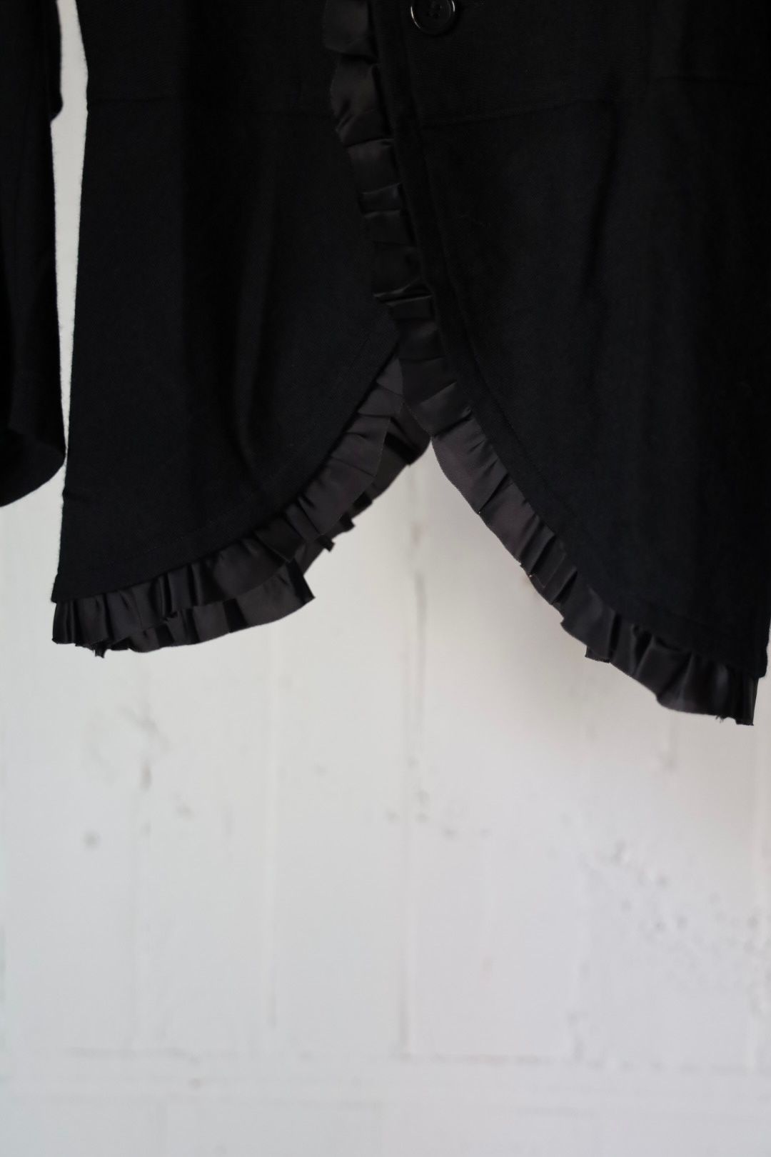 tao 26FW ウールミルド天竺×キュプラタフタカーディガン(TR-T006-051-1)BLACK☆10月2日(金)発売！