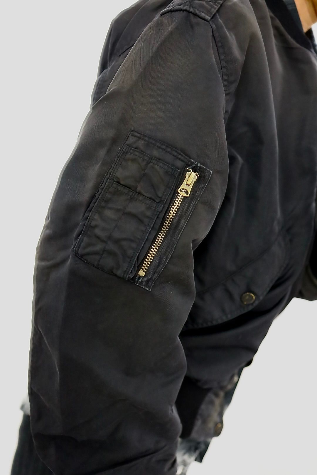 BOW WOW 25FWバウワウ ジャケットL-2B FLIGHT JACKET AGED(BW252-L2FJ) AGED BLACK