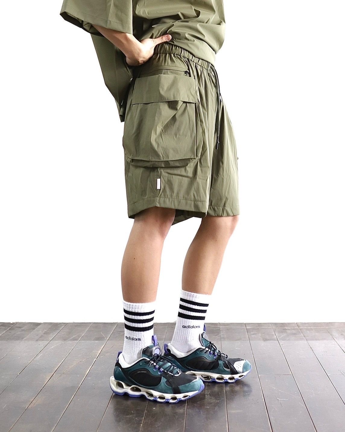 S.F.C 24SS エスエフシー LARGE POCKET SHORTS(SFCSS24P10)Olive☆3月30日(土)発売！