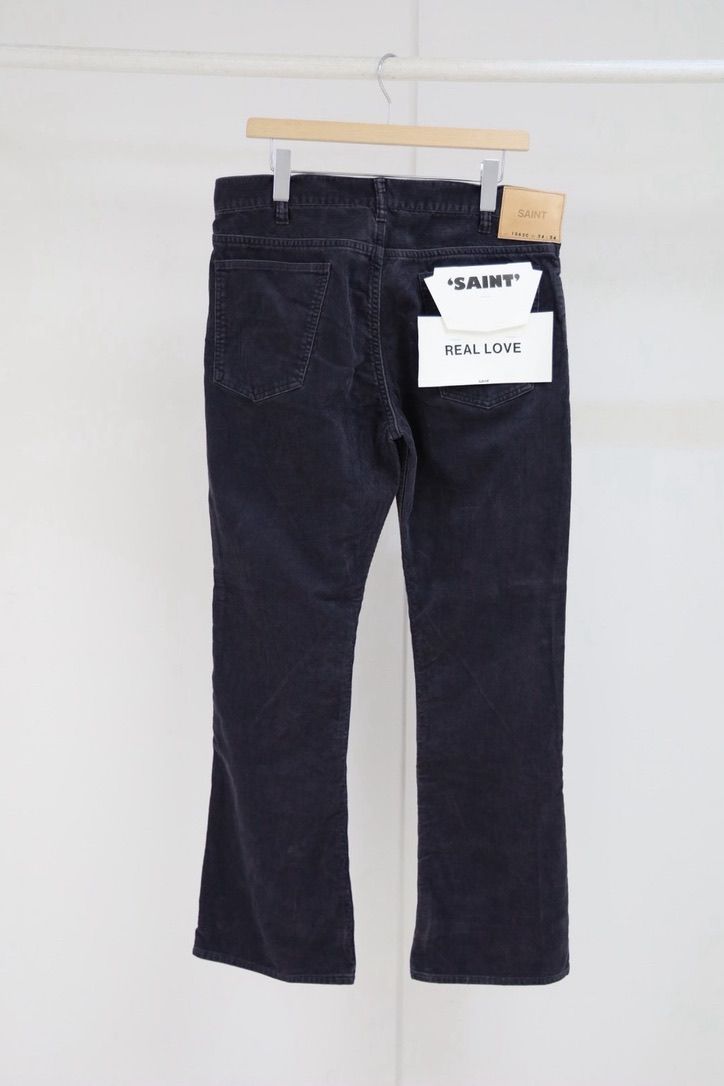 セントマイケル 26AW CORDUROY FLARE PANTS (SM-MK1-0000-069) BLACK☆9月19日(土)発売！