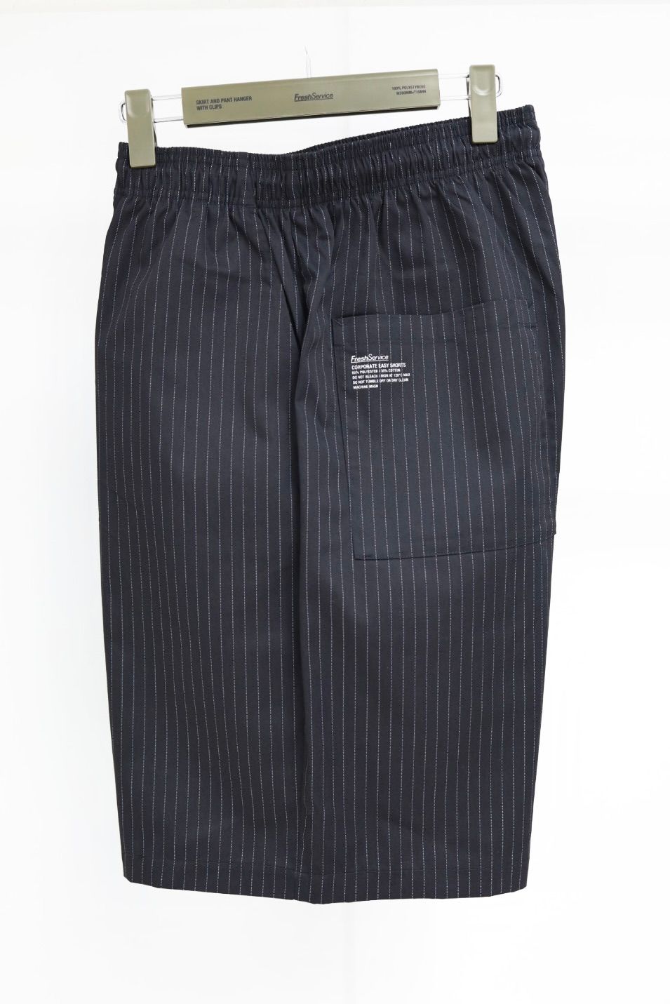 フレッシュサービス CORPORATE EASY SHORTS([FSC262-40013B)BLACK STRIPE☆5月30日発売！