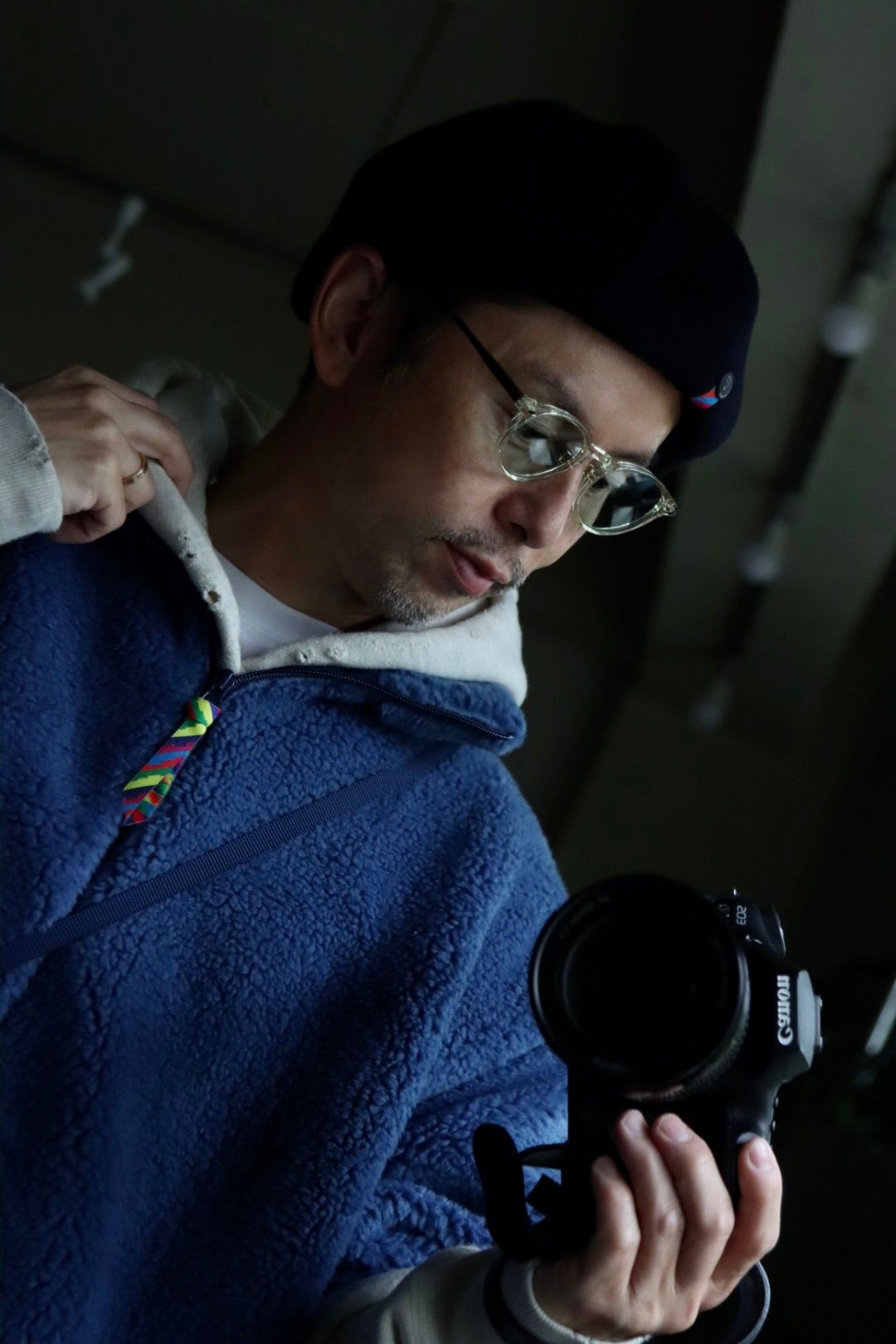 イズネス 22AW FLEECE T SHIRT (1004AWCS06)BLUE