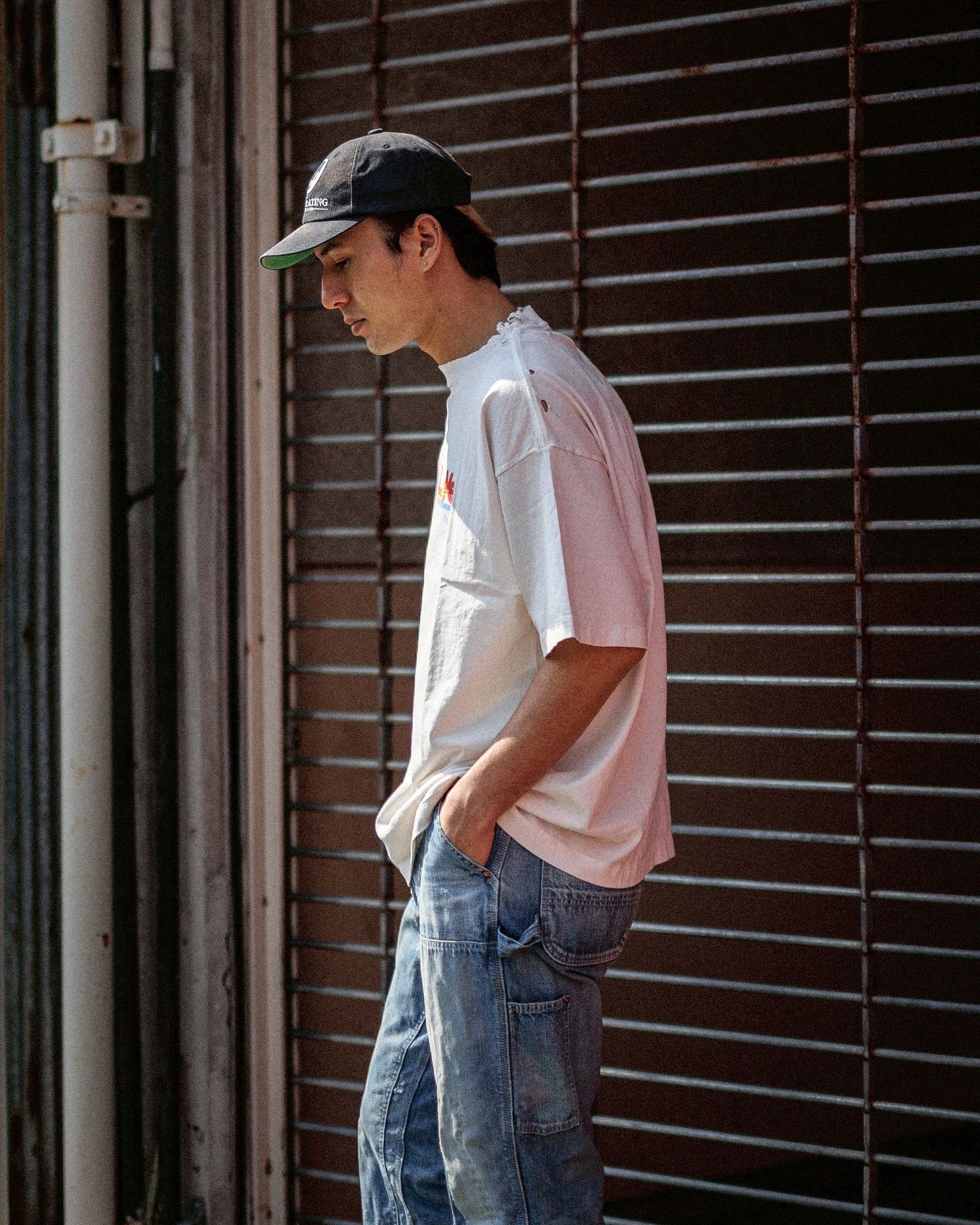 セントマイケル25SS  LOVE_SS TEE(SM-HR8-0000-024)WHITE
