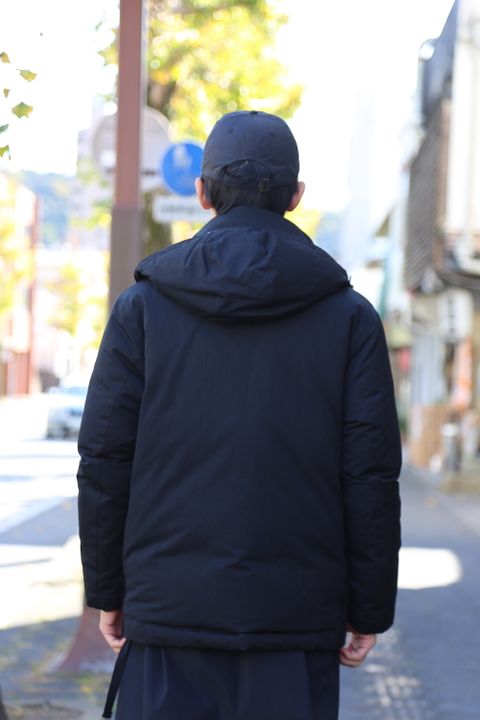 COMME des GARCONS HOMME 綿ナイロンウェザー×綿コーデュロイブルゾン"BLACK"Style.2020.11.21.