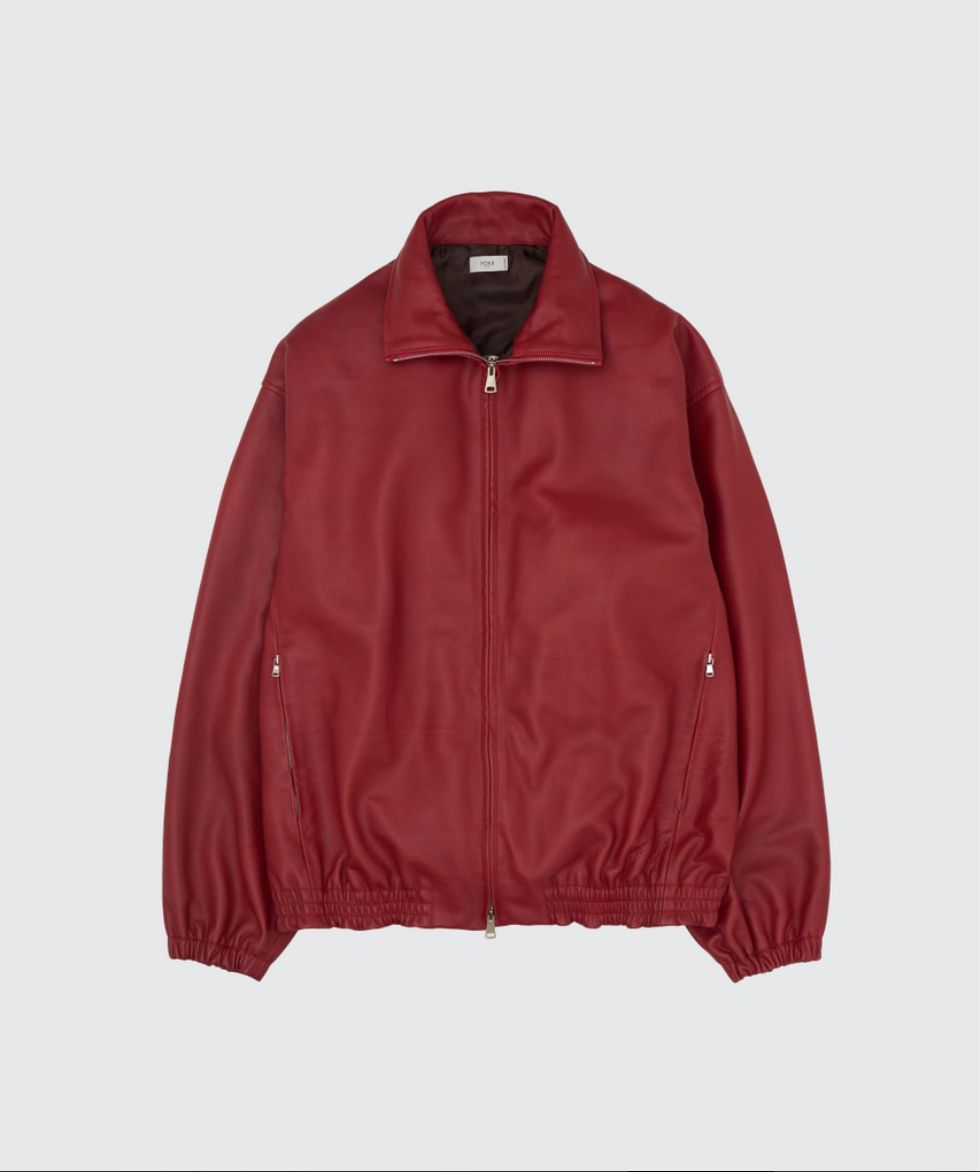 YOKE 26SS Carf Leather Truck Jacket(YK26SS01157B)RED☆1月24日(土)発売！