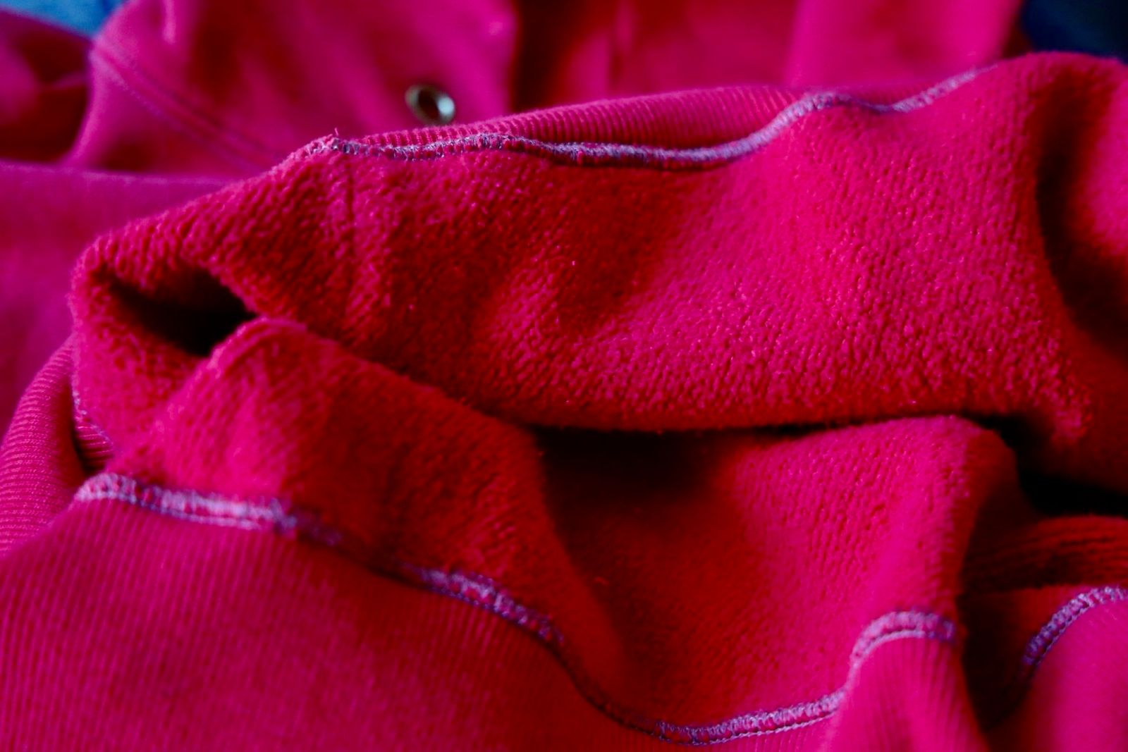 アプレッセ Vintage Half Zip Sweat  Hoodie (24AAP-05-07K)RED☆8月24日(土)発売！