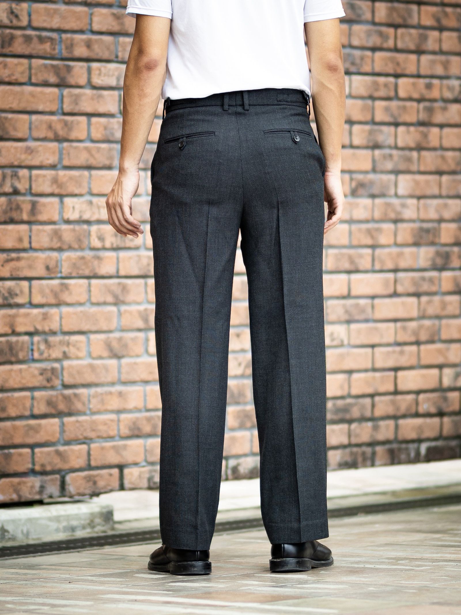 マーカ 26AW REGULAR FIT STRAIGHT TROUSERS(M26C10PT03C)GRAY BIRD’S-EYE☆新作発売！