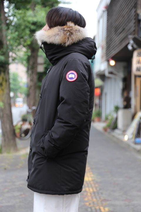 CANADA GOOSE JASPER PARKA"BLACK"style.2020.8.8.