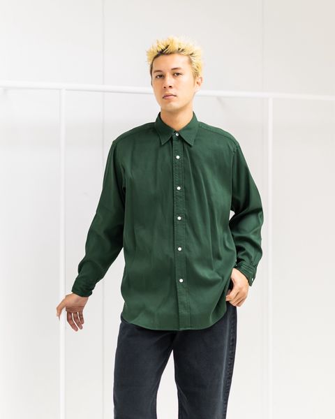 A.PRESSE Double Weave Twill Regular Collar Shirt 9月27日(土)新作発売！