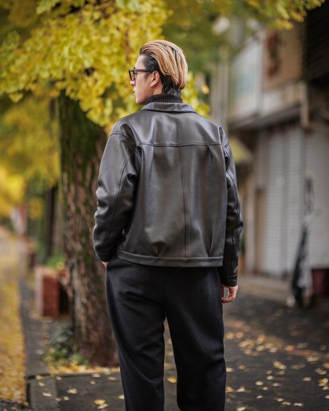 A.PRESSE 1st Type Leather Jacket スタイル 11月30日(土)新作発売！