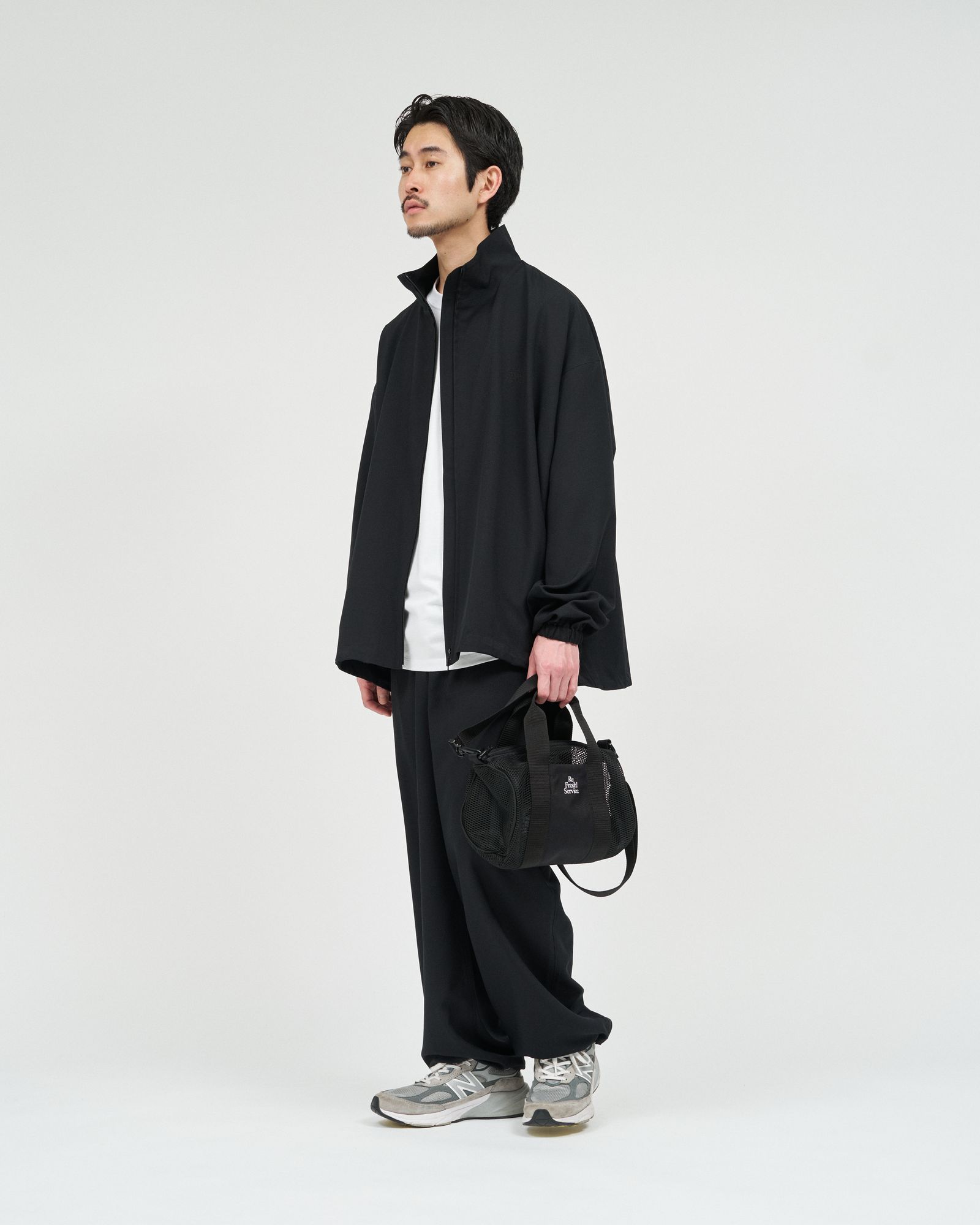 ReFresh!Service. SYNTHETIC WOOL TRACK SUIT(FSR261-60230)BLACK☆3月28日(土)発売！